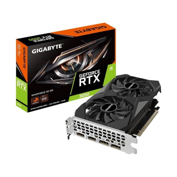 Gigabyte GeForce RTX 3050 WINDFORCE OC 6G Graphics Card - 1