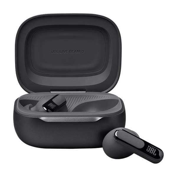 JBL Live Beam 3 True Wireless Noise Cancelling Closed-Stick Earbuds (Black) - 2
