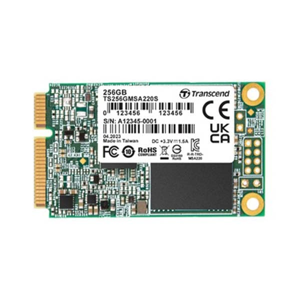 Transcend 220S 256GB SATA III 6Gb/s mSATA Internal SSD - 1
