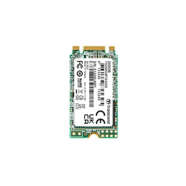Transcend 250GB 425S SATA III 6Gb/s M.2 2242 42mm SSD - 1