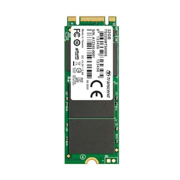 Transcend 600s 32GB M.2 2260 SATA Ill 6gb/s Mlc Nand Flash SSD - 1