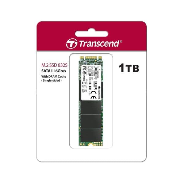 Transcend 832s 1TB M.2 2280 SATA Ill 6gb/s SSD - 2