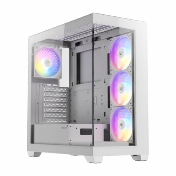 Antec CX300 RGB Elite Mid Tower Gaming Cabinet White - 1