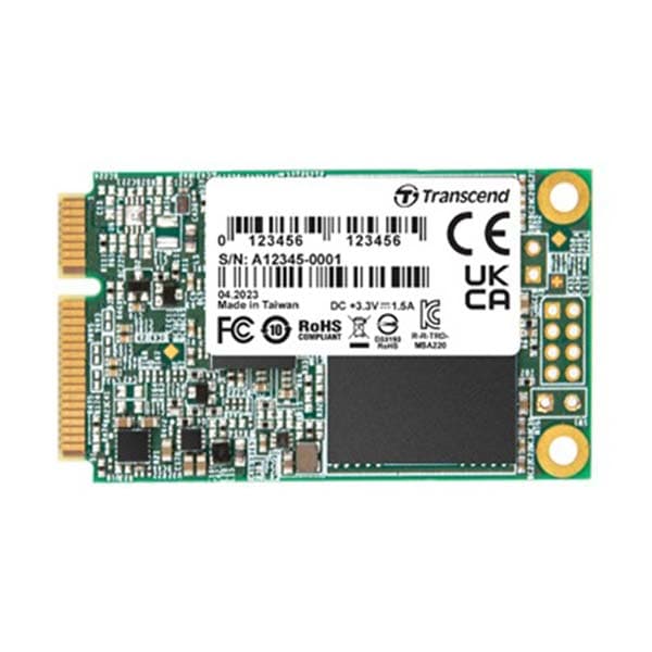 Transcend 220S 128GB SATA III 6Gb/s mSATA Internal SSD - 1