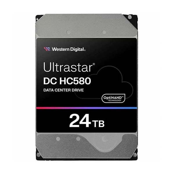 Western Digital Ultrastar DC HC580 24TB 3.5 inch Data Center SATA Hard Drive - 1