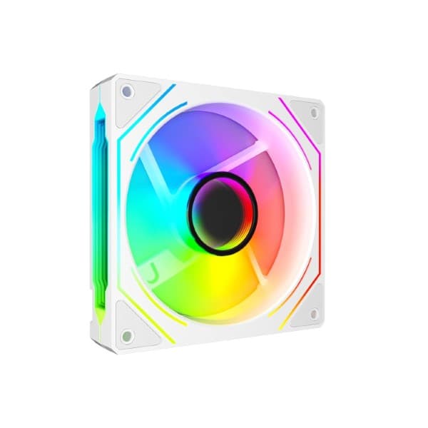 Metta Monk 120mm ARGB Case Fan White - 2