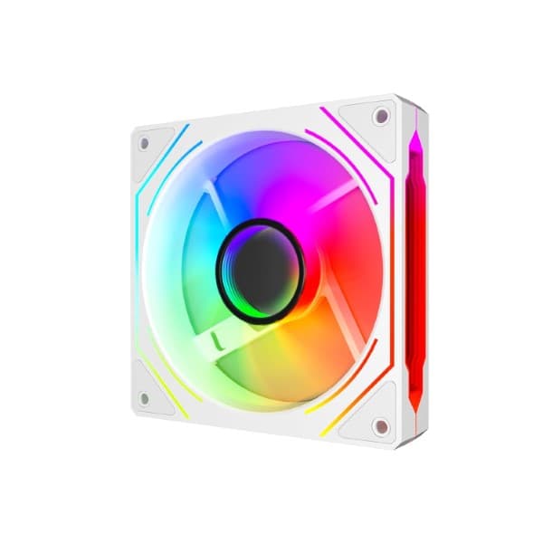 Metta Monk 120mm ARGB Case Fan White - 1