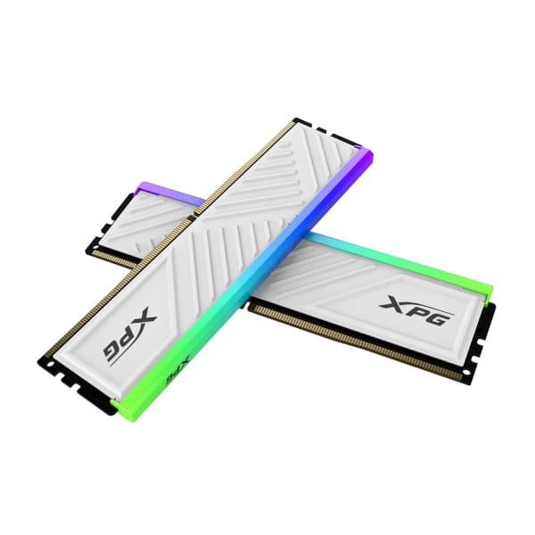 ADATA SPECTRIX D35G RGB 16GB (2x8GB) DDR4 3200MHz CL16 Desktop RAM (White) - 2