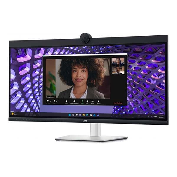 Dell 34" Curved Video Conferencing Monitor (P3424WEB) - 1