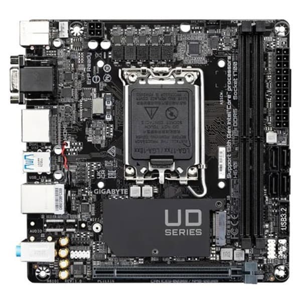 Gigabyte H610I DDR5 (rev. 1.0) Intel Motherboard Supports Intel 12th, 13th & 14th Gen Processors - 2