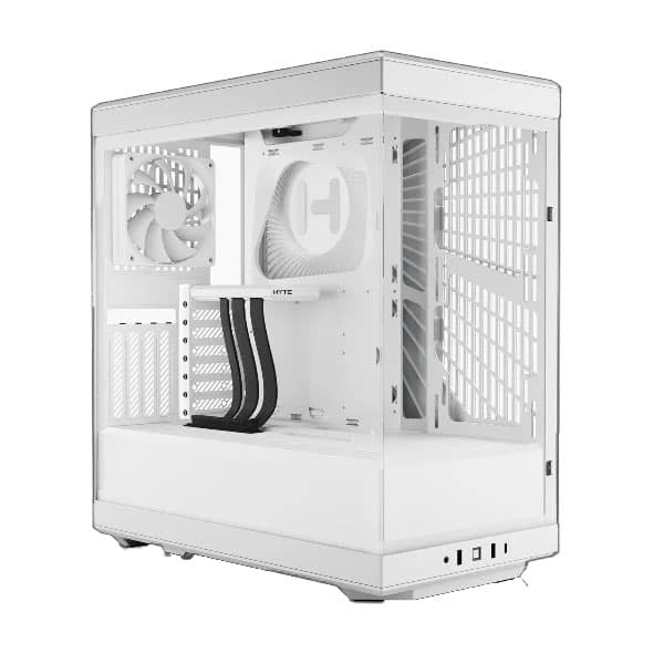 HYTE Y40 S-Tier (ATX) Mid-Tower Case – White - 1