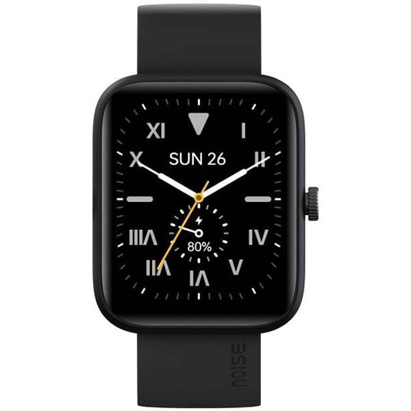 Noise ColorFit Caliber Max Smart Watch (Black) - 1