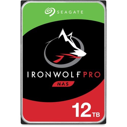 Seagate IronWolf Pro 12TB 3.5 inch SATA NAS Hard Drive - 1