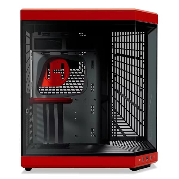 HYTE Y70 Dual Chamber Mid-Tower ATX Cabinet Black-Red - 3