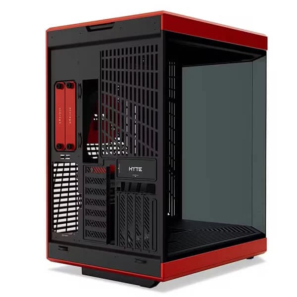 HYTE Y70 Dual Chamber Mid-Tower ATX Cabinet Black-Red - 4