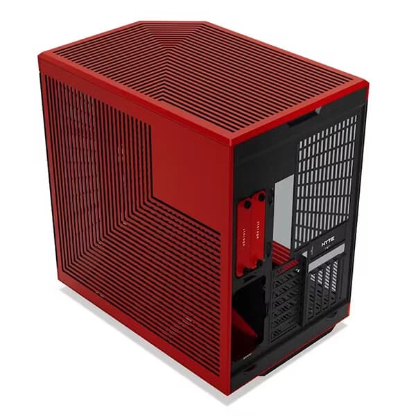 HYTE Y70 Dual Chamber Mid-Tower ATX Cabinet Black-Red - 5