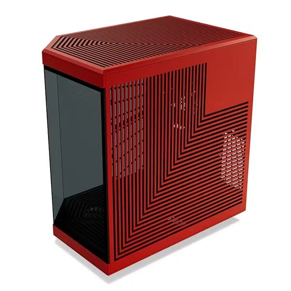HYTE Y70 Dual Chamber Mid-Tower ATX Cabinet Black-Red - 6