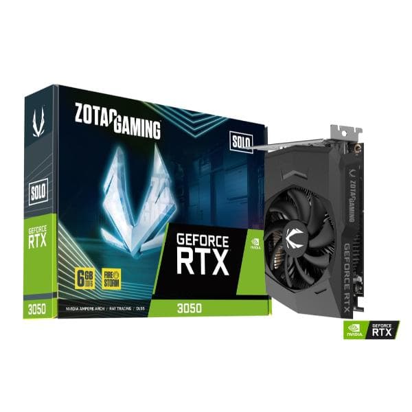 Zotac Gaming RTX 3050 Solo 6GB Graphics Card - 1
