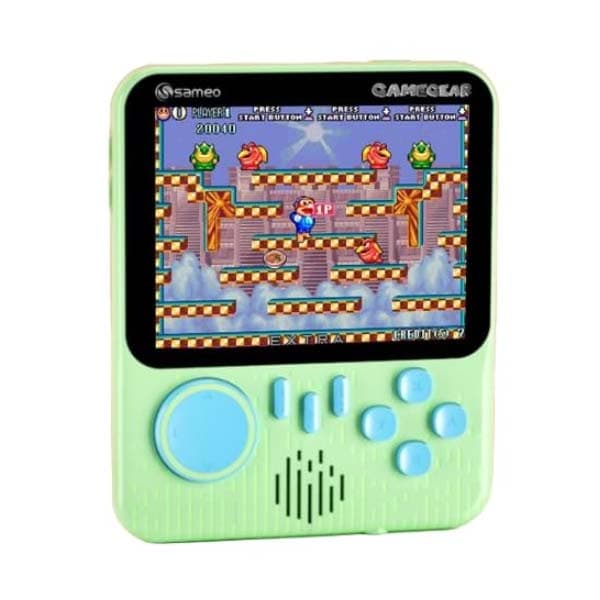 Sameo Gamegear Handheld Video Game Console (Mint Green) - 1
