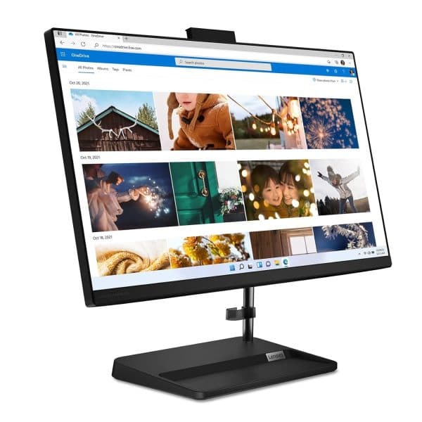 Lenovo IdeaCentre AIO 3 12th Gen Intel i5 23.8" FHD WVA 3-Side Edgeless All-in-One Desktop with Alexa Built-in (8GB/512GB SSD/Win11/MS Office 2021/IR Camera/Wireless Keyboard & Mouse) F0GH00MHIN - 4