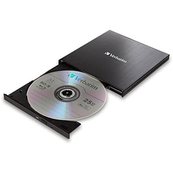 Verbatim External Slimline Mobile Blu-ray Writer - 2