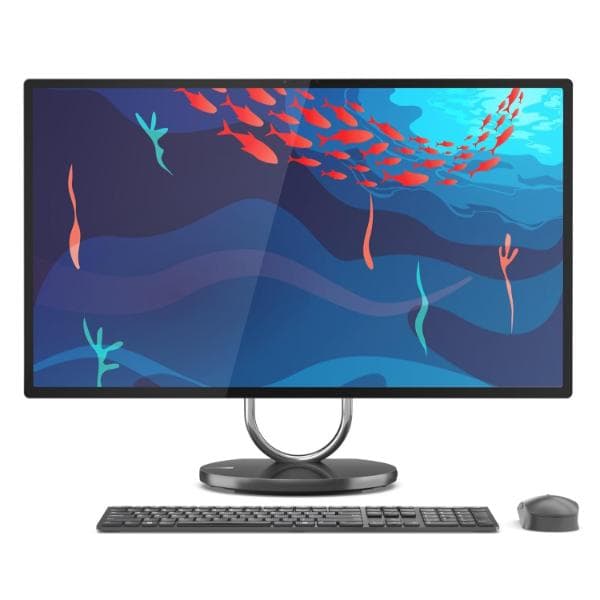 Lenovo Yoga AIO 9 Intel i9-13900H 32" UHD IPS 3-Side Edgeless All-in-One Desktop (32GB/1TB SSD/RTX 4050/Win11/Office 21/5Wx2 Woofer/Alexa/5.0MP + IR Camera/Wireless Keyboard & Mouse), F0HJ0035IN - 7