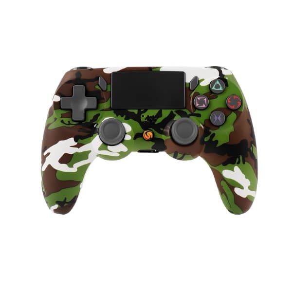 Sameo SG05 Wireless Gamepad for PS4/PC/Android/iOS - Green Camo - 1