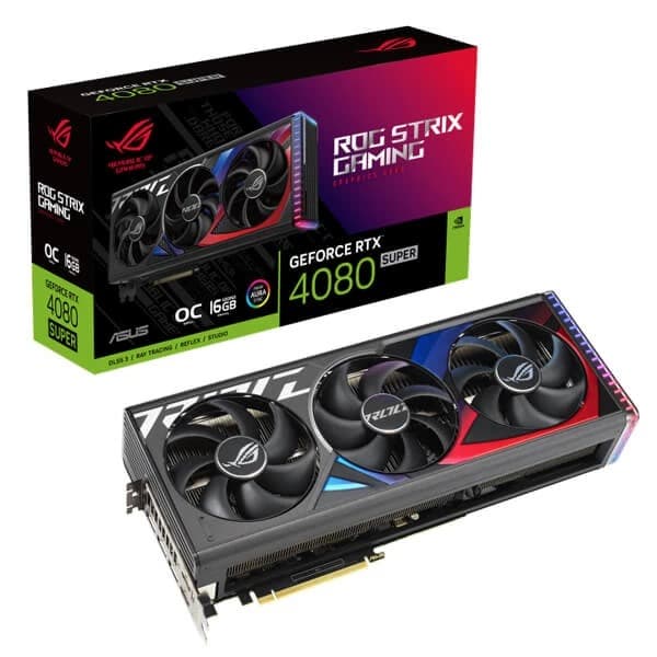 Asus ROG Strix RTX 4080 Super OC Edition 16GB Graphics Card - 1