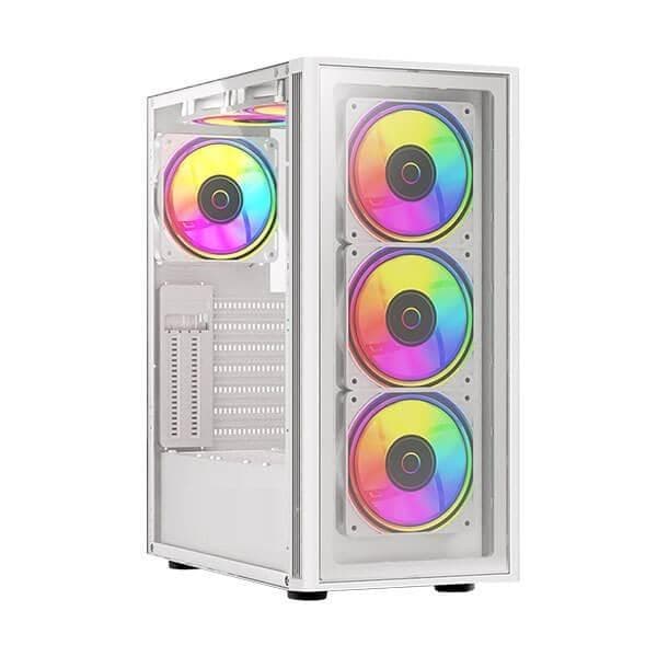 COCONUT Gaming Cabinet RGB NOVA 220 (WHITE) - 1