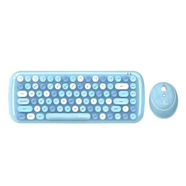 Coconut Bling Retro Wireless Combo, Milk Tea - 2