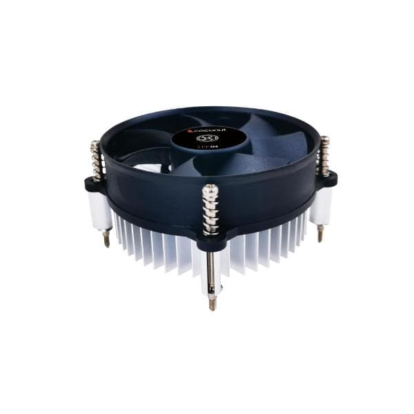 Coconut CF04 Cooler Fan, Screw Type, 190gms Silver Coated Base|Supports 115x/1200 - 1