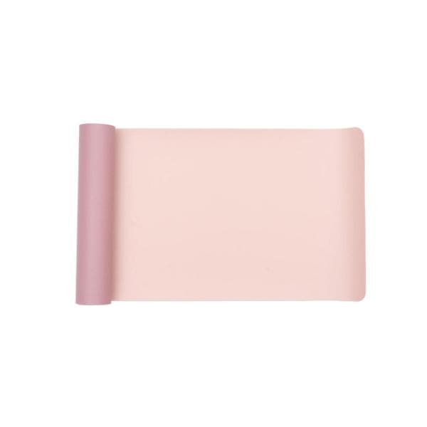 Coconut DM01 Reversible Desktop Mat Vegan PU Leather, Splashproof desk mat, Anti-skid, Anti-Slip, Reversible (Pink)