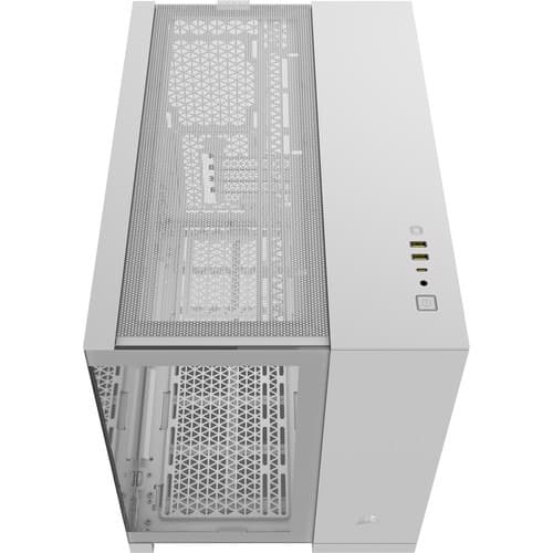 Corsair 2500X Airflow (M-ATX) Mid-Tower Cabinet (White) - 3