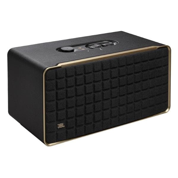 JBL Authentics 500, Dolby Atmos Smart Home Speaker Built-in WiFi and Music Streaming, Voice Assist and Bluetooth Connectivity, Automatic Calibration, Compatible with Google Home & Alexa, Retro Design - 1