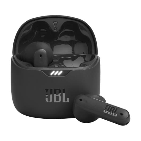JBL Tune Flex in Ear Wireless TWS Earbuds with Mic, ANC Earbuds, Customized Extra Bass with Headphones App, 32 Hrs Battery, 4-Mics, IPX4, Ambient Aware, Bluetooth 5.2 (Black) - 1