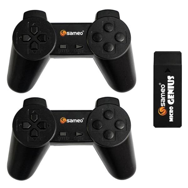 Sameo Micro Genius 8 Bit HDMI Gaming Console for Kids with 800 Built in 1 Classic HD Games - 1