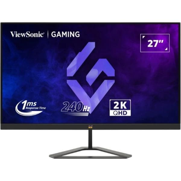 VIEWSONIC VX2758A-2K-PRO-3 27 Inch QHD 240Hz IPS Panel 130% SRGB 1MS Freesync IPS Gaming Monitor - 1
