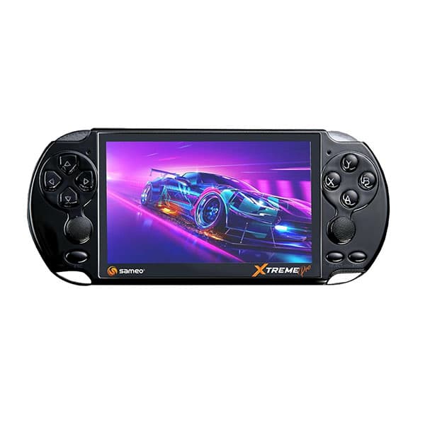 Sameo XTREME Pro Handheld Game Console with 10000 Games (Black) - 1