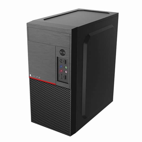 Coconut Aura mATX Office Cabinet with SM45 Power Supply - 2