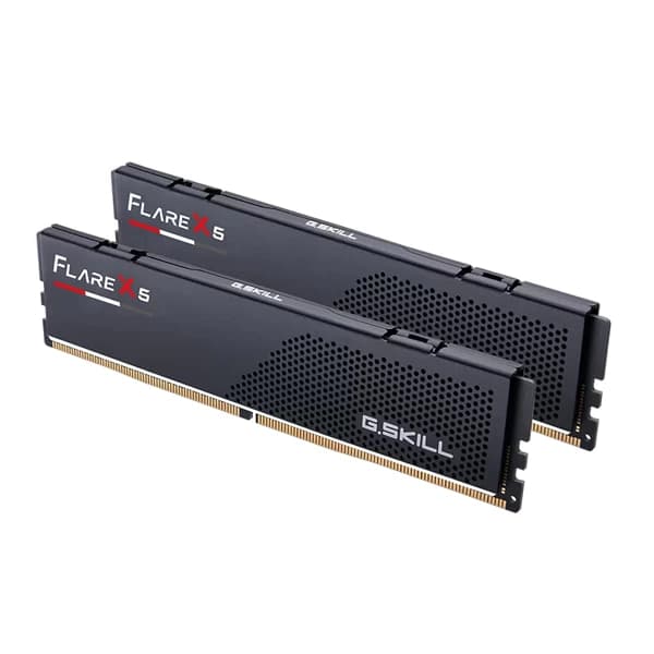 G.Skill Flare X5 32GB (16GBx2) DDR5 6000MHz CL36 Desktop Ram (Matte Black) - 2