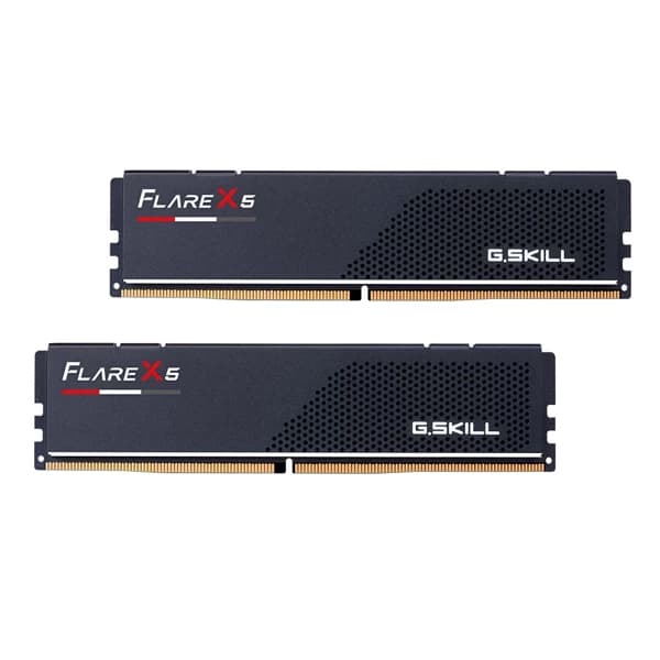 G.Skill Flare X5 32GB (16GBx2) DDR5 6000MHz CL36 Desktop Ram (Matte Black) - 1
