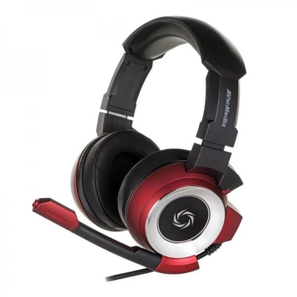 AverMedia GH337 SonicWave Gaming Headset (Red) - 4