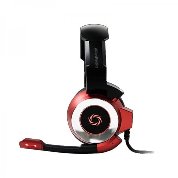 AverMedia GH337 SonicWave Gaming Headset (Red) - 3