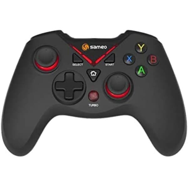 Sameo SG17 2.4G Wireless Gaming Controller For Xbox One S/PS3,PC/Android/Windows XP/7/8/10 (BLACK) 4 IN 1. - 1