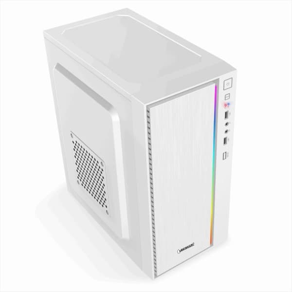 Coconut Magic mATX Office Cabinet with SM45 Power Supply and RGB Strip - 7