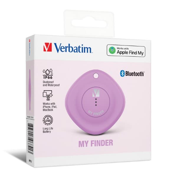 Verbatim My Finder Bluetooth Tracker Purple - 4