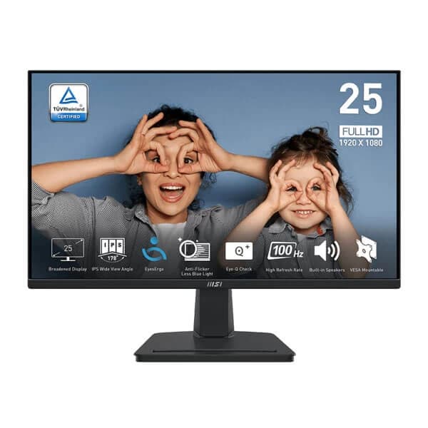 MSI Pro MP251 24.5 Inch Business Monitor - 1