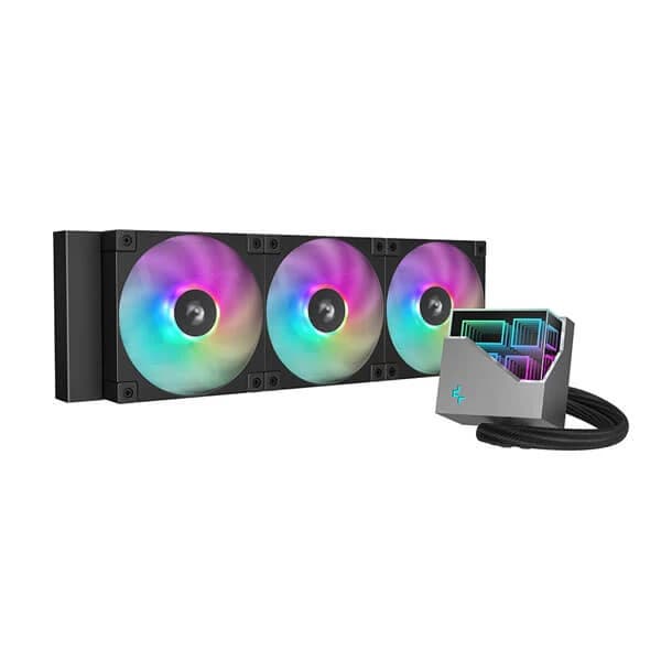DeepCool aio [DEEPCOOL-LT360-ARGB-BLK] (black liquid)