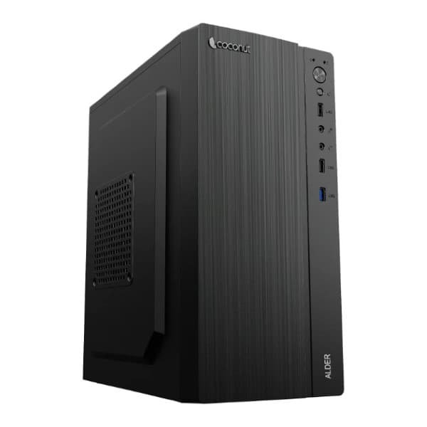Coconut Alder - mATX Office Cabinet with Power Supply - 3