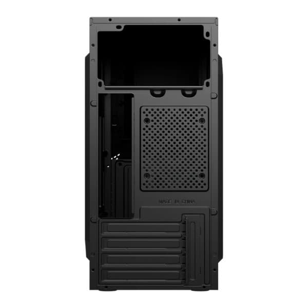Coconut Citrus - mATX Office Cabinet with Power Supply - 4